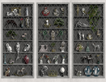 Tapeta London Art 19031 object story giuseppe restano