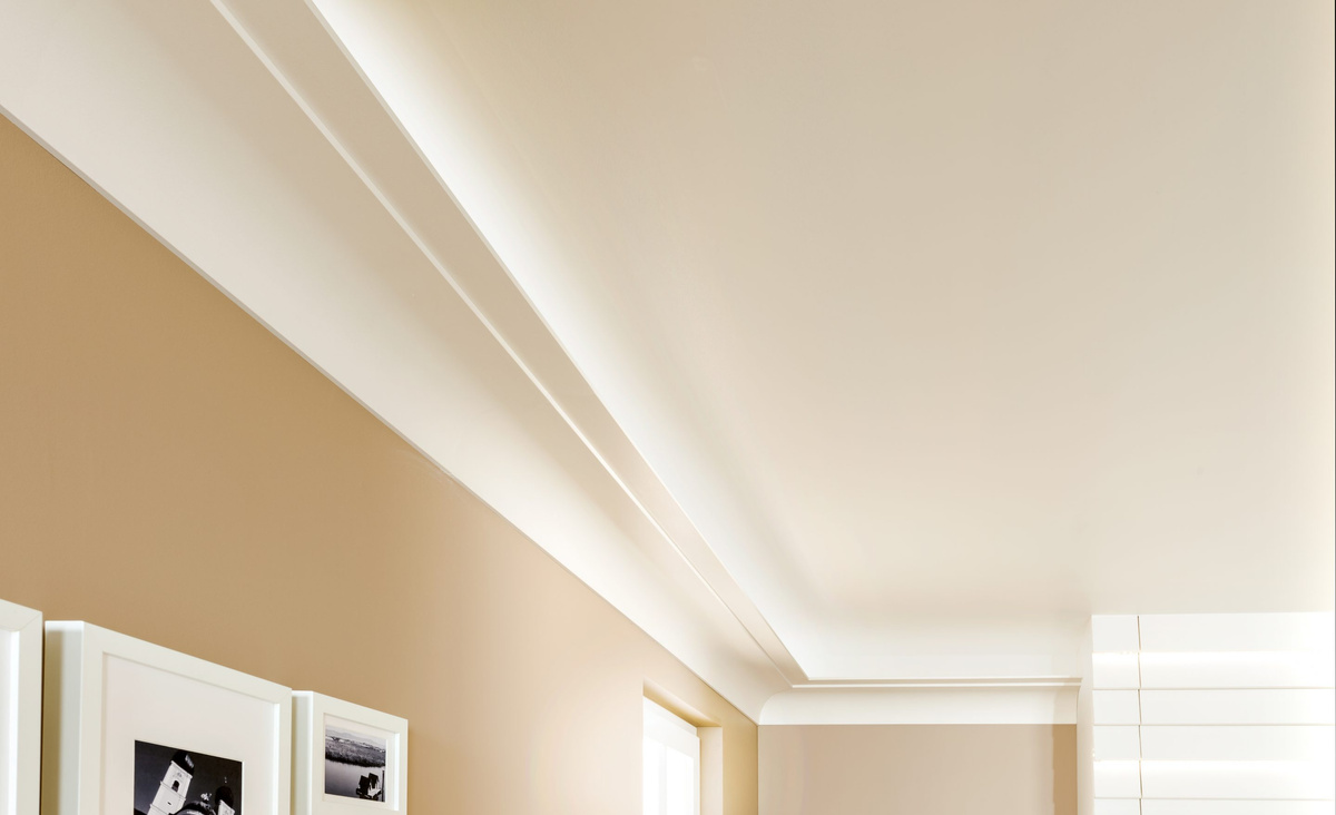 AD22 – listwa gzymsowa, gzyms Arstyl NMC – NMC – aranżacja wnętrza