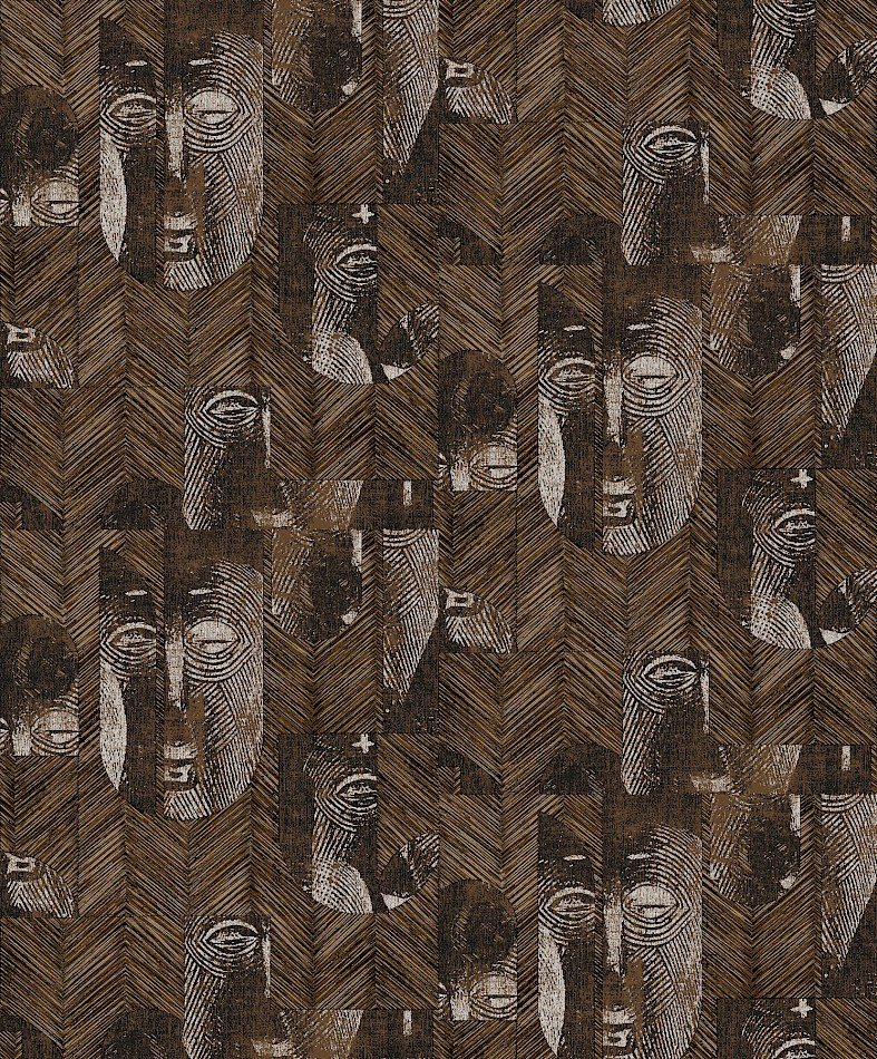 TRI305 – tapeta Mask Tribute Khroma – Khroma – zdjęcie produktu