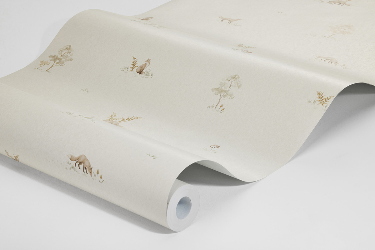 6923 – tapeta Little Fox Newbie Wallpaper II – BorasTapeter – zdjęcie produktu