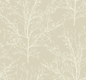 BW22408 - tapeta Winter Branches Black & White Paper&Ink Wallquest