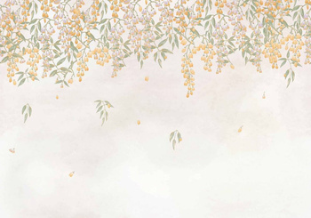 A00260 - panel Manuela Cúrcuma Random Chinoiseries II Coordonne