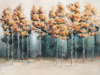 Tapeta jesienny las Enigma WallCraft 765322301