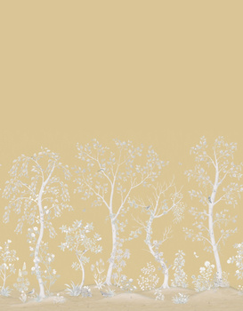 120/6024M – panel Seasonal Woods The Gardens Cole & Son