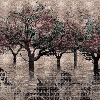 Tapeta Inkiostro Bianco – Hydra INKQYFR1901 Goldenwall