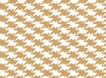 WK810/09 – tapeta Zig Zag Birds Gold Kirkby Design x Eley Kishimoto Wallcovering Kirkby Design