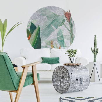 Koło Rainforest Vivid - Fototapeta WallArt