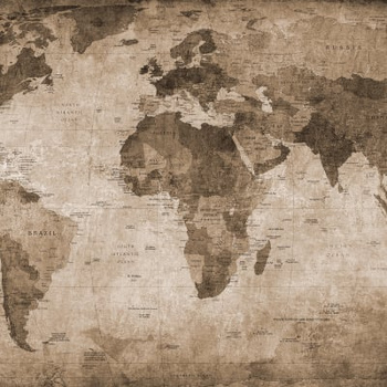 R10772 – fototapeta World Map Rebel Walls