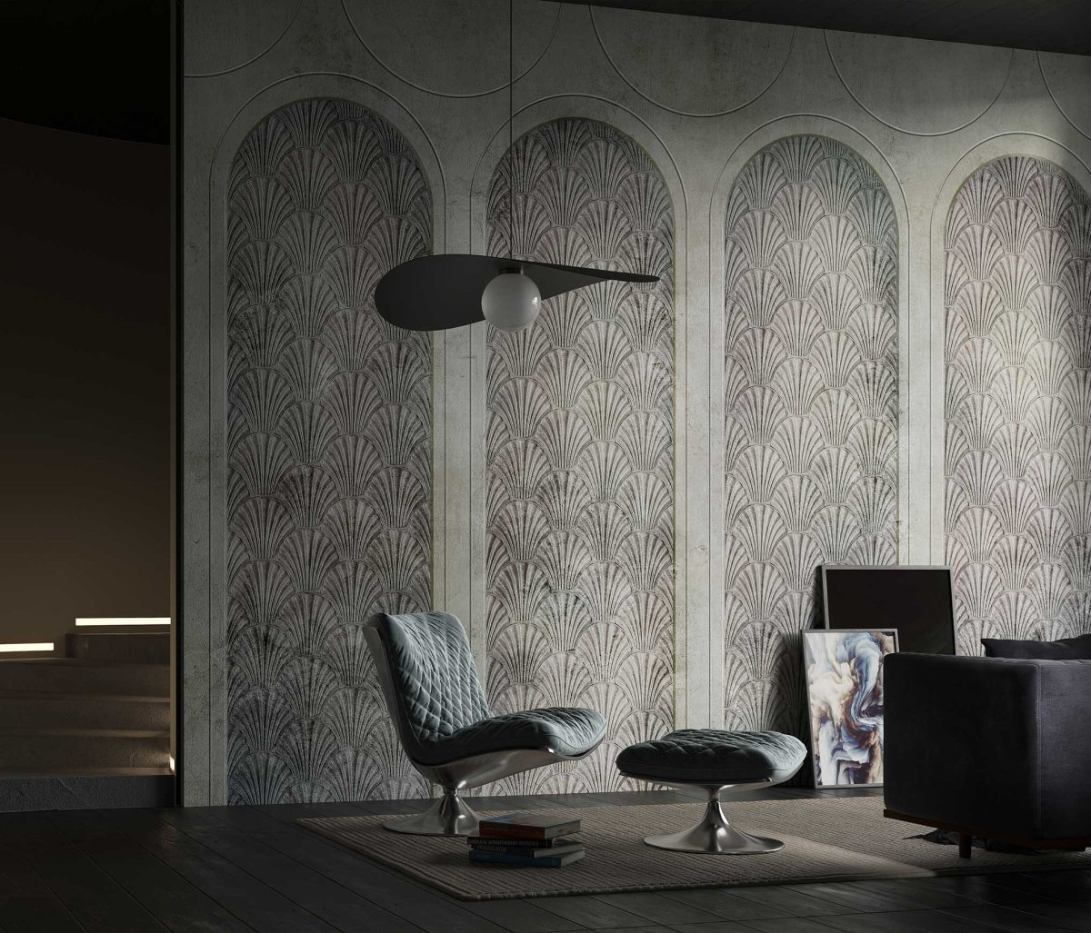 Fototapeta ARMA 530 31 2201 WALLCRAFT w aranżacji salonu