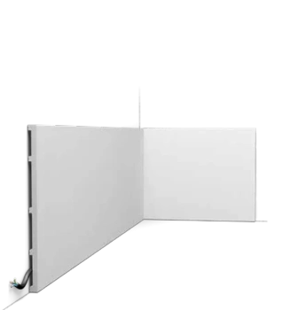 Listwa przypodłogowa wysoka, nowoczesna SQUARE SX207 Orac Decor