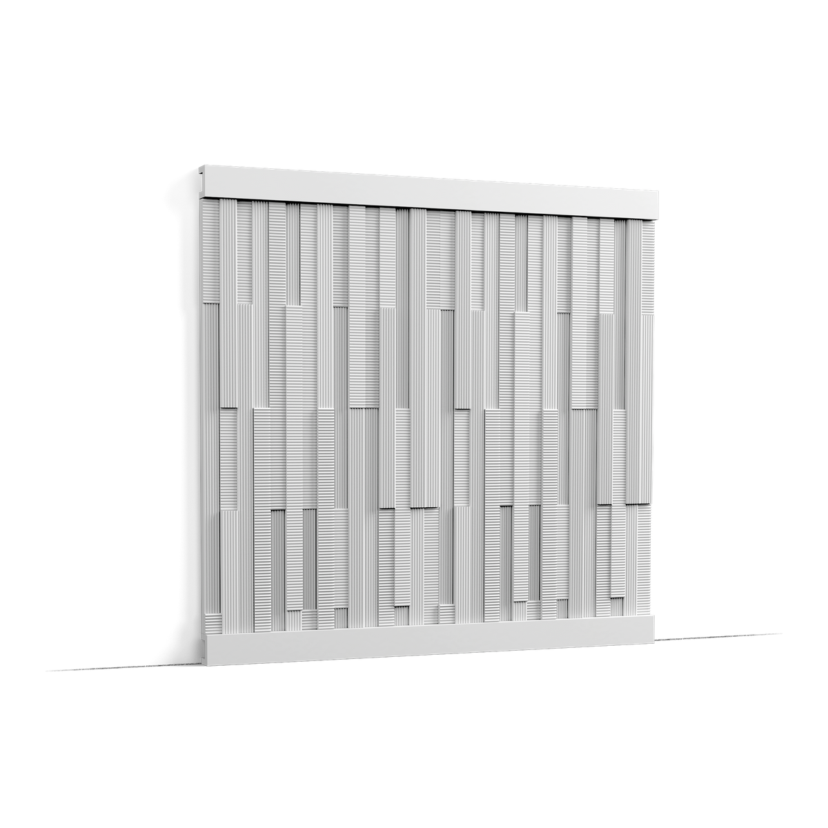 W216 MATRIX panel ścienny 3D Orac Decor z listwami wykończeniowymi