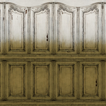 R15603 – fototapeta Parisian Panels, Dip Dye Yellow Rebel Walls