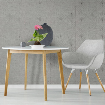 Concrete Fan Grey - tapeta Wallart