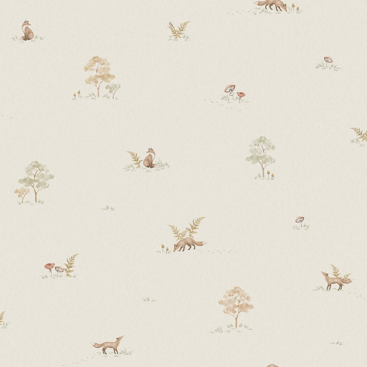 6923 – tapeta Little Fox Newbie Wallpaper II – BorasTapeter – zdjęcie produktu