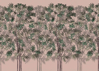 A00302 - panel Mythical Rose Random Chinoiseries II Coordonne