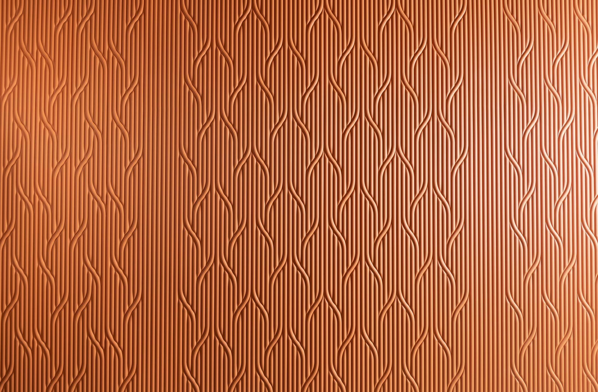 Panel ścienny 3D Orac Decor W213 HILL TRACE zbliżenie na strukturę